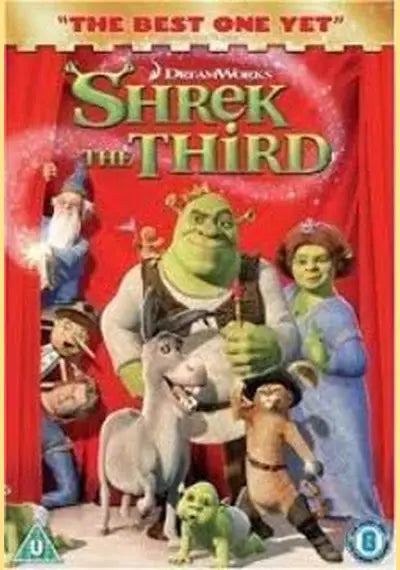 Shrek The Third Used DVD Pick and Sell the shop for Stay Home Entertainment Packs.!! DVD's Used