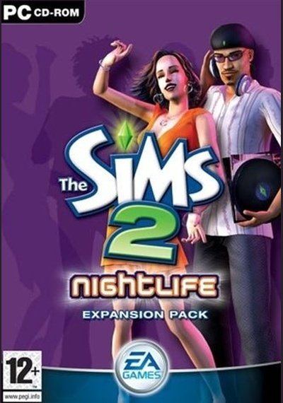 Sims 2: Nightlife 2Disc Used PC Pick and Sell the shop for Stay Home Entertainment Packs.!! PC Used