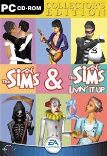 Sims & Sims Livin' It Up Pick and Sell the shop for Stay Home Entertainment Packs.!! PC Used