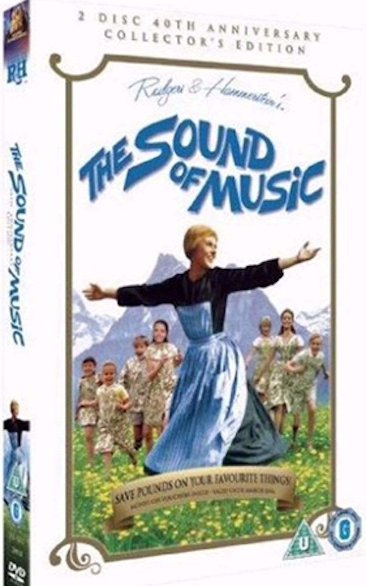 Sound of Music Collectors Edition: Preowned DVD 2Disc Pick and Sell the shop for Stay Home Entertainment Packs.!! DVD's Used