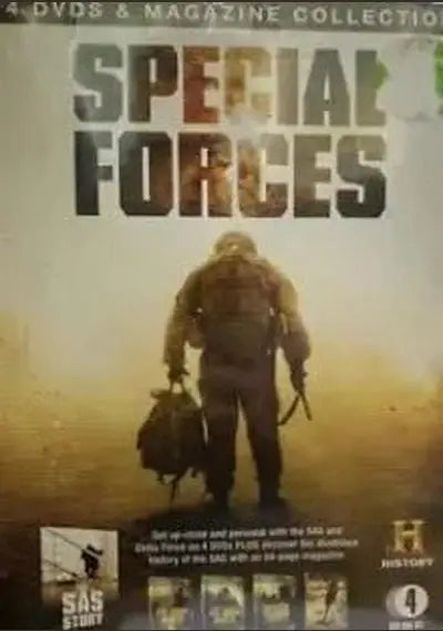 Special Forces 4 DVDs & Magazine Collection : New DVD Box Set Pick and Sell the shop for Stay Home Entertainment Packs.!! DVD's New Boxset