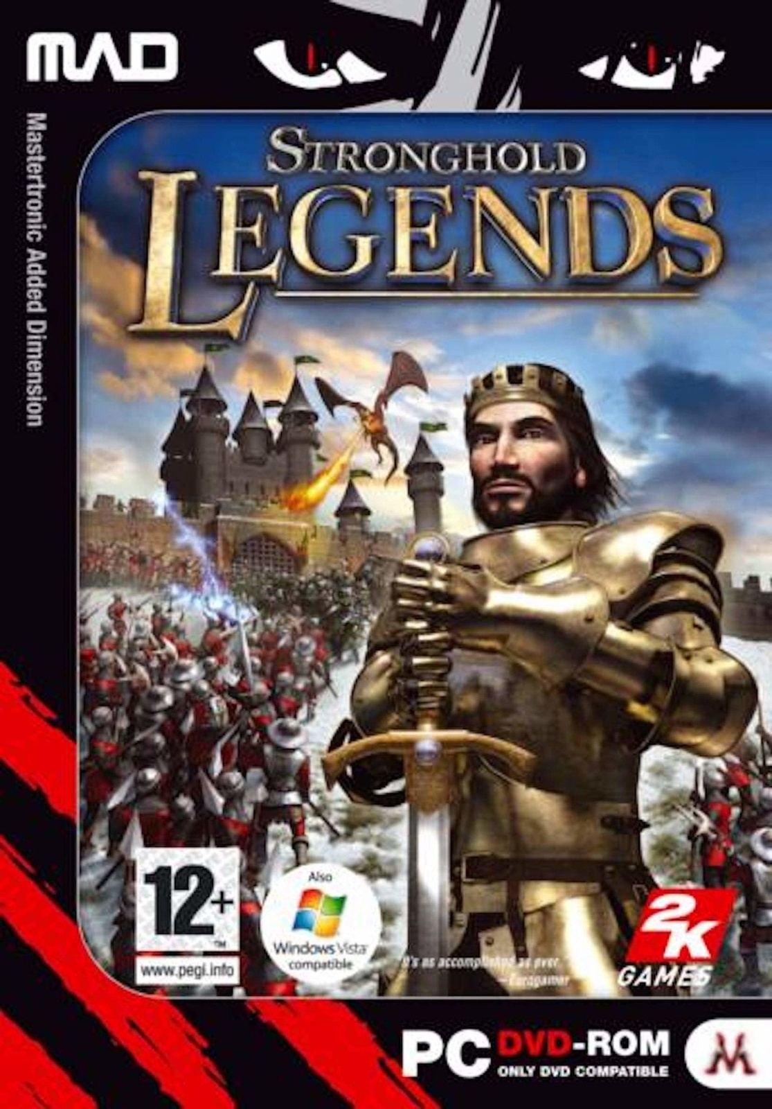 Stronghold Legends Preowned PC DVD Game Pick and Sell the shop for Stay Home Entertainment Packs.!! PC New