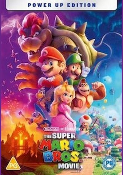 Super Mario Bros. Movie, The Used DVD Pick and Sell the shop for Stay Home Entertainment Packs.!! DVD's Used