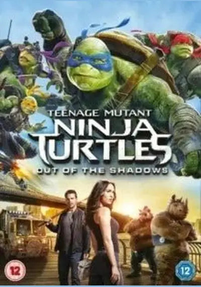 Teenage Mutant Ninja Turtles : Out of the Shadows SHEP DVD Pick and Sell the shop for Stay Home Entertainment Packs.!! SHEP DVD