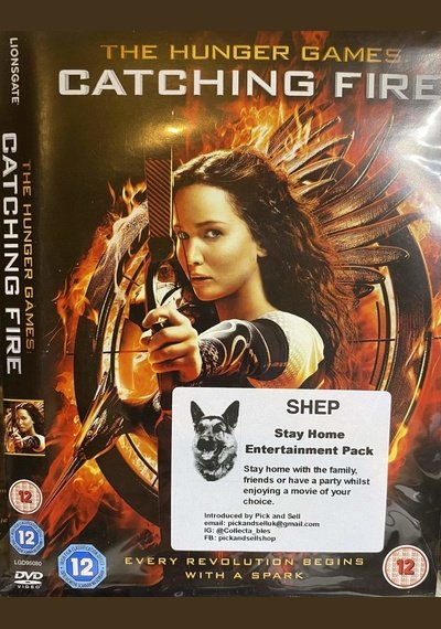 The Hunger Games Catching Fire SHEP DVD Pick and Sell the shop for Stay Home Entertainment Packs.!! SHEP DVD