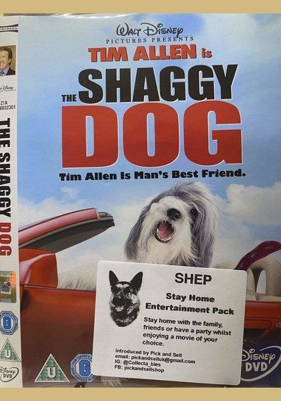 The Shaggy Dog SHEP DVD Pick and Sell the shop for Stay Home Entertainment Packs.!! SHEP DVD