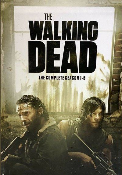 The Walking Dead - Season 1-5 Used DVD Box Set Pick and Sell the shop for Stay Home Entertainment Packs.!!