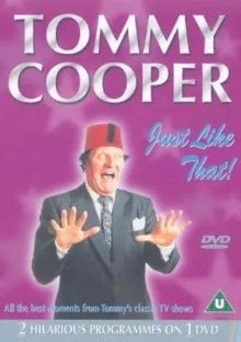 Tommy Cooper Just Like That - The Magic TouchTribute to a Comic DVD 2002 - Region 2 Pick and Sell the shop for Stay Home Entertainment Packs.!! SHEP DVD