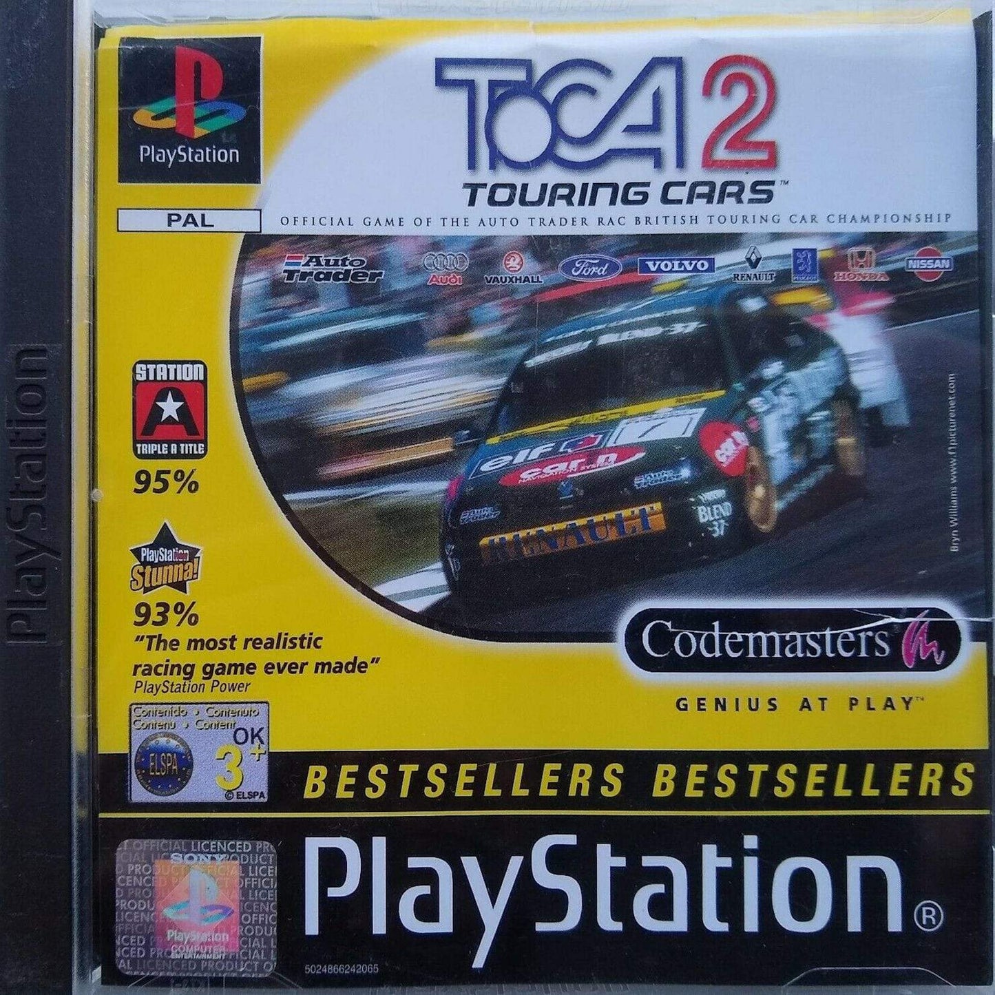 Touring Cars 2 : PS1 Pick and Sell the shop for Stay Home Entertainment Packs.!! VG Used