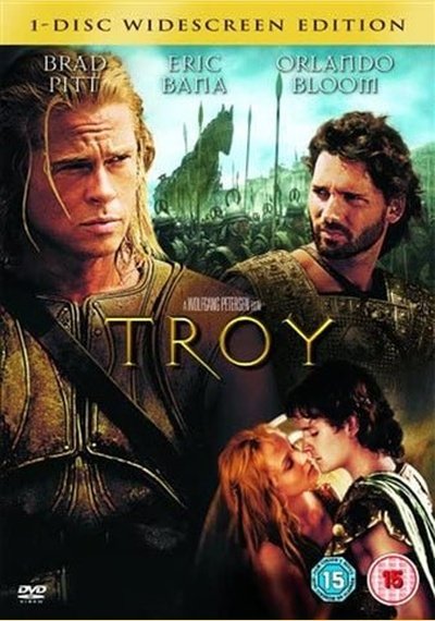 Troy 2004 1 disc widescreen SHEP DVD Pick and Sell the shop for Stay Home Entertainment Packs.!! SHEP DVD