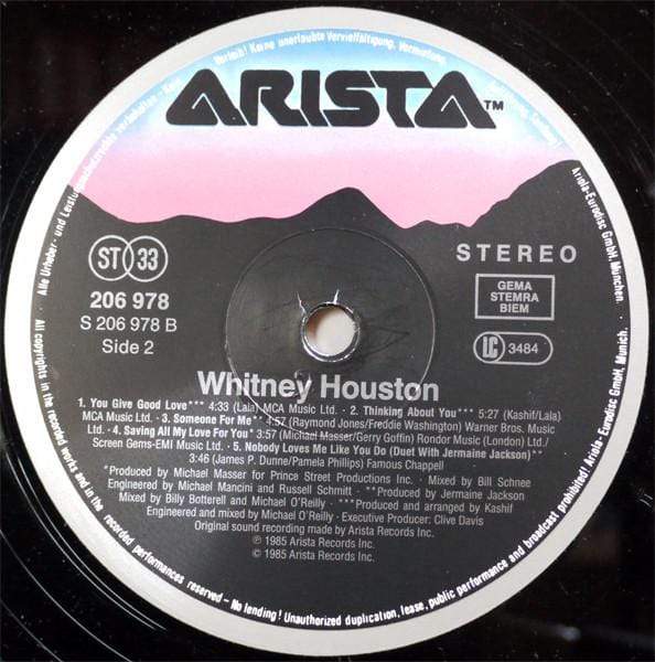 Whitney Houston : LP Pick and Sell the shop for Stay Home Entertainment Packs.!! Vinyl 12"