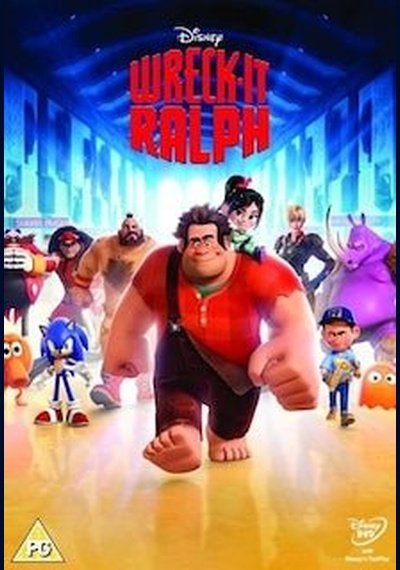 Wreck-It Ralph Used DVD Pick and Sell the shop for Stay Home Entertainment Packs.!! DVD's Used