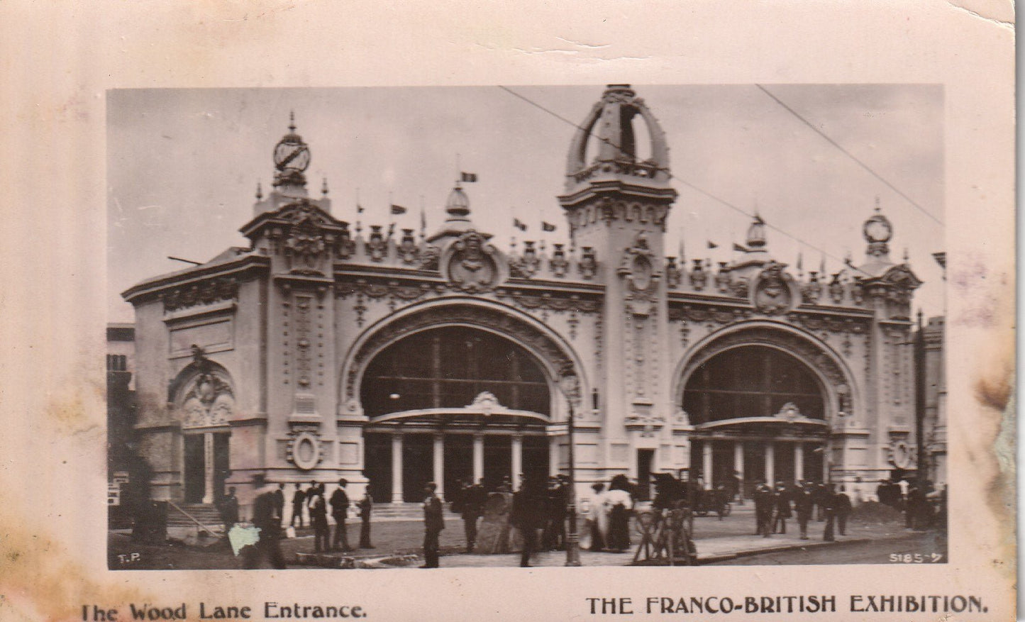 Franco British Exhibition 1908 Wood Lane Entrance P&S PC the shop for Stay Home Entertainment Packs.!! Top