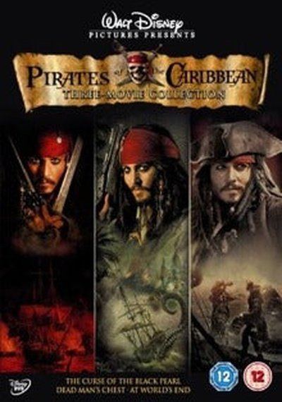 Pirates Of The Caribbean: Trilogy Used DVD Box Set pick-and-sell