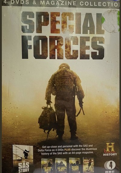 Special Forces 4 DVDs & Magazine Collection : New DVD Box Set Pick and Sell the shop for Stay Home Entertainment Packs.!! DVD New Box Set